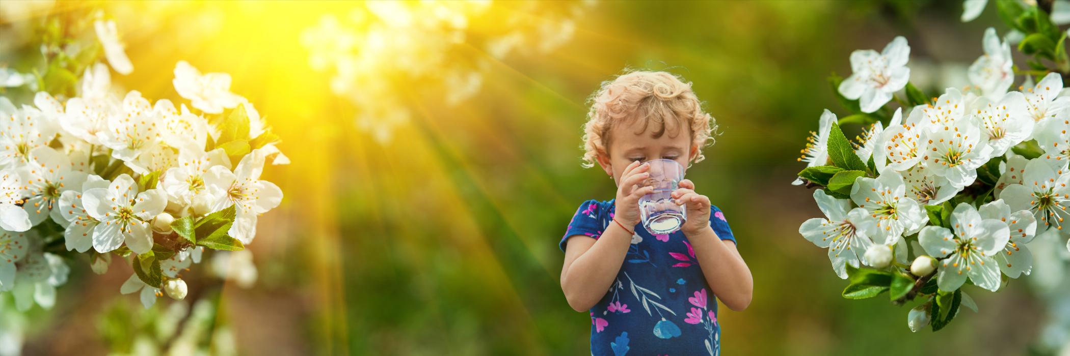 Stralend de lente door: de rol van schoon drinkwater