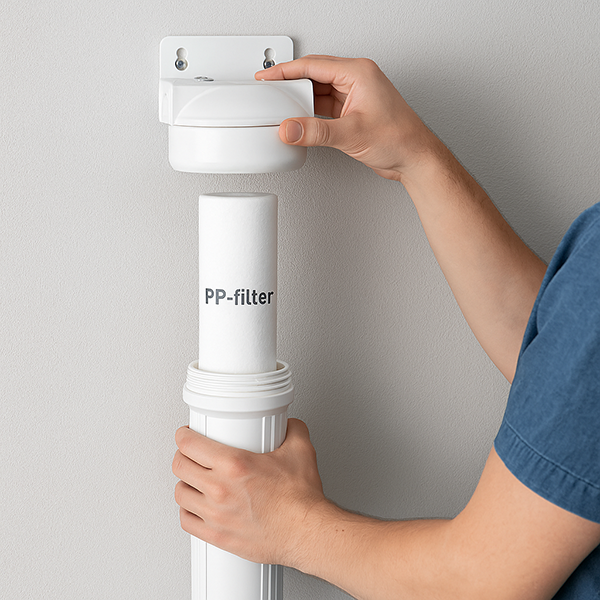 Onderhoud en vervanging PP filter