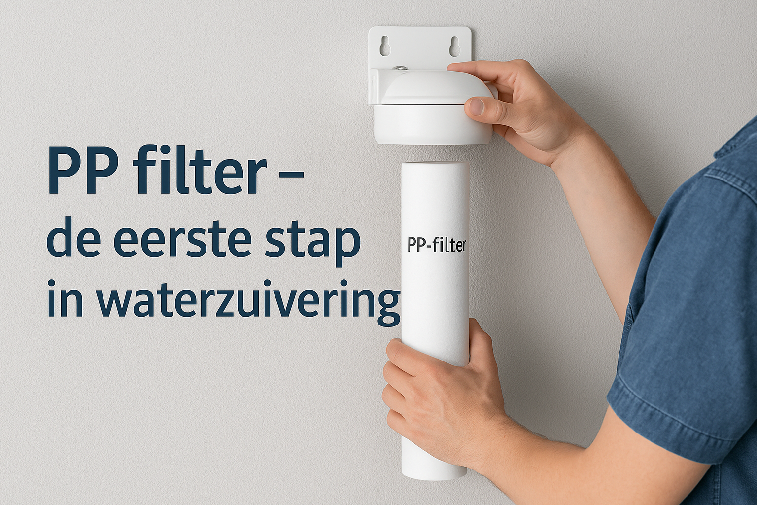 PP filter waterzuivering