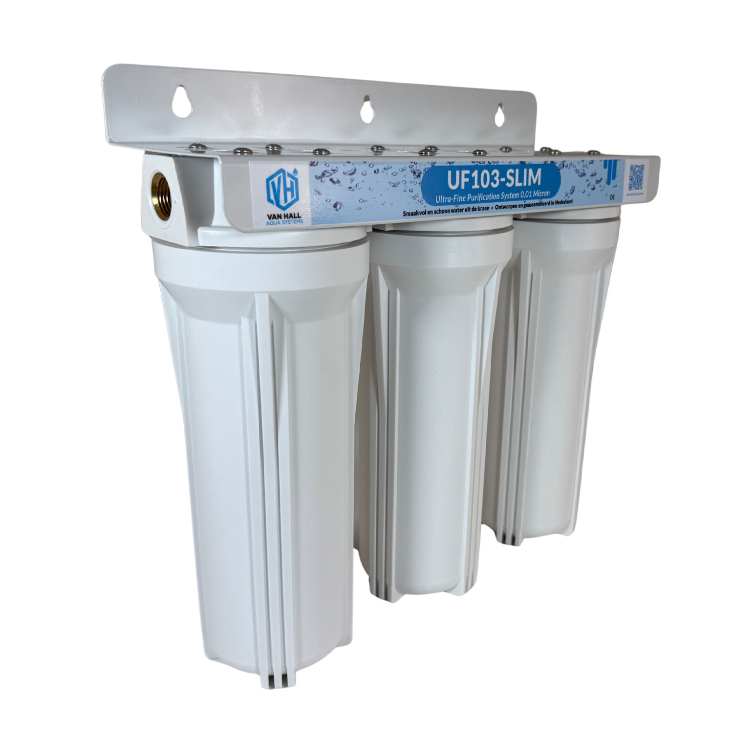 UF103-Slim waterfilter wandmodel onder aanrecht
