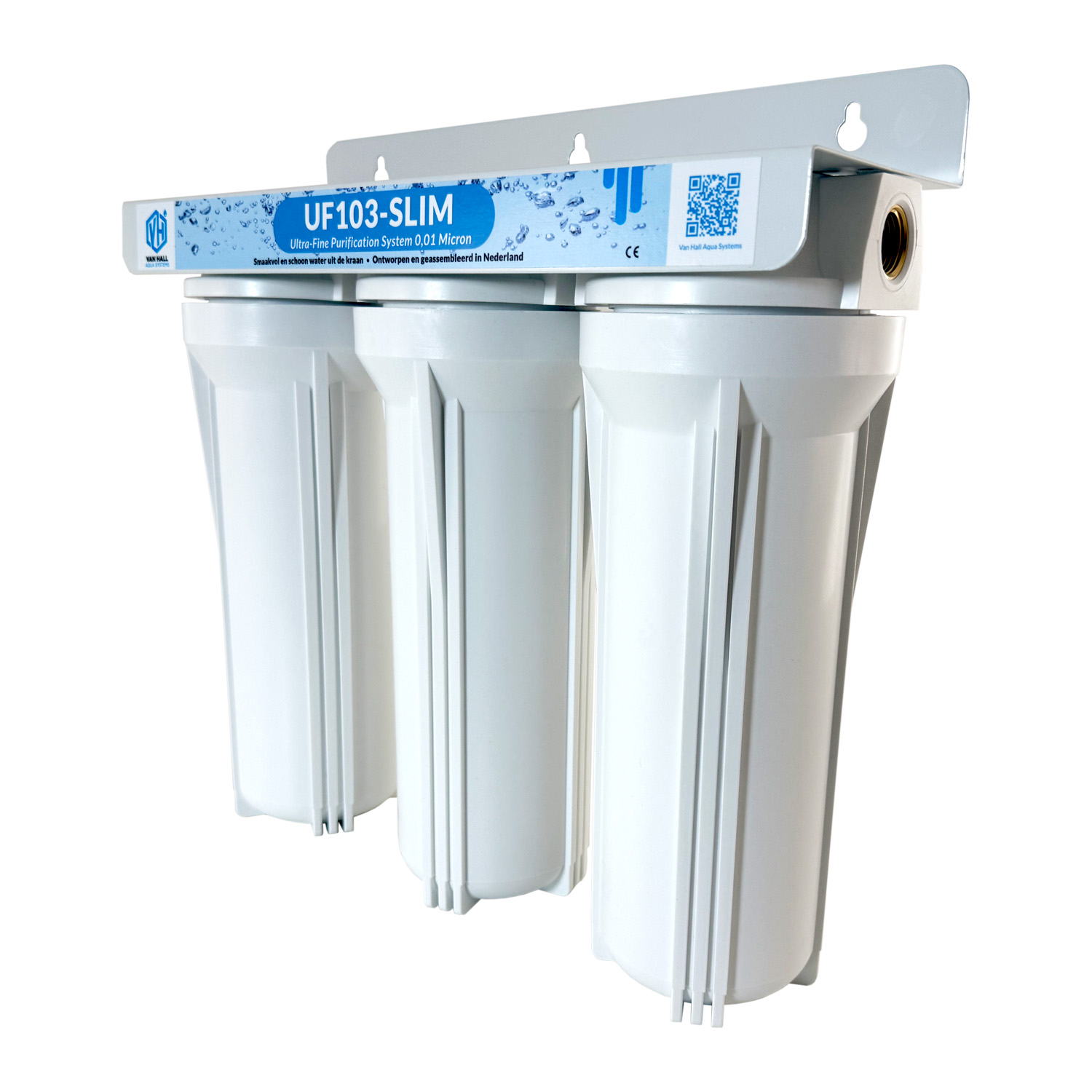 UF103-Slim waterfilter wandmodel onder aanrecht