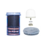 Jaarset Aqualine 18 alkalisch met keramisch filter, transparant meerstappenfilter en pH ring